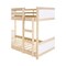 Alaterre Furniture MOD Twin Over Twin Bunk Bed AJMD0020WH - alternate 8